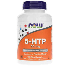 5-HTP 50 Mg, 180 Veg Capsules, by NOW Foods