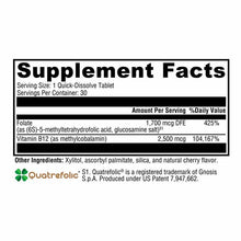 5-MTHF Plus B12 Cherry Flavor, 30 Tablets, by Xymogen, image #2