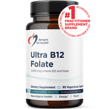 Ultra B12-Folate, 90 Veg Capsules, by Designs For Health