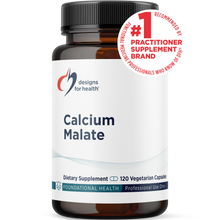 Calcium Malate, 120 Veg Capsules, by Designs For Health