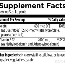 Ultra B12-Folate, 90 Veg Capsules, by Designs For Health