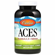 ACES Vitamins A, C, E + Selenium, 200 Softgels, by Carlson Labs