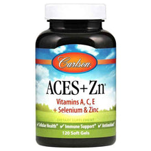 ACES+Zn Vitamins A, 120 Softgels, by Carlson Labs