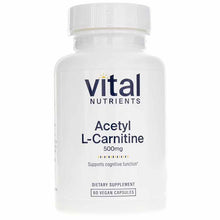 Acetyl L-Carnitine 500 Mg, by Vital Nutrients