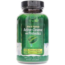 Active Cleanse and Probiotics, by Irwin Naturals