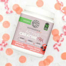 Active Creatine for Her Vegan, Raspberry Lemonade, 50 Servings, by Sunwarrior, image #6