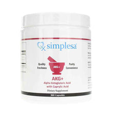 Alpha-Ketoglutaric Acid with Caprylic Acid, by Simplesa