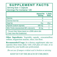 Alginate Plus Detox Supplement, 120 Veg Capsules, by Rx Vitamins