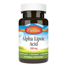 Alpha Lipoic Acid 300 Mg, by Carlson Labs