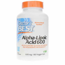Alpha Lipoic Acid 600 Mg, by Doctors Best