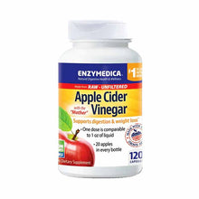 Apple Cider Vinegar, 120 Capsules, by Enzymedica