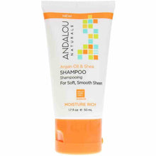 Argan Oil & Shea Shampoo, 1.7 Oz, by Andalou Naturals