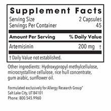 Artemisinin, 90 Veg Capsules, by Allergy Research Group, image #3