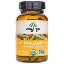 Ashwagandha Certified Organic, 90 Veg Capsules, by Organic India