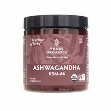 Ashwagandha KSM-66, 120 Capsules, by Tribe Organics