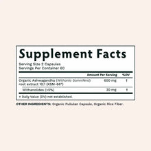 Ashwagandha KSM-66, by Tribe Organics