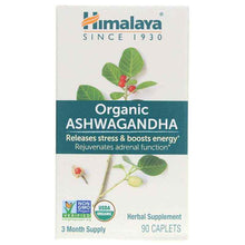 Ashwagandha Organic, by Himalaya