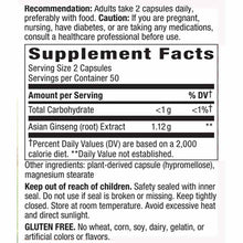 Asian Ginseng, 100 Vegan Capsules, by Natures Way, image #2