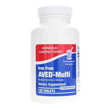 AVED-Multi Tab Iron Free, 120 Tablets, by Anabolic Laboratories