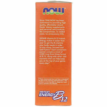 B12 Instant Energy, by NOW Foods, image #4