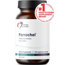 Ferrochel Iron Chelate, 120 Veg Capsules, by Designs For Health