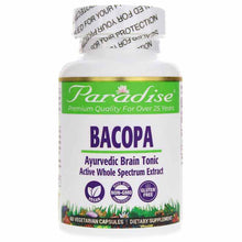 Bacopa Organic 250 Mg, by Paradise Herbs