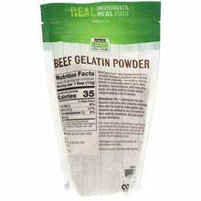 Beef Gelatin Powder, by NOW Foods, image #2