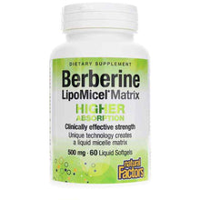 Berberine LipoMicel Matrix, 60 Liquid Softgels, by Natural Factors