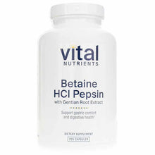 Betaine HCl Pepsin Gentian Root Extract, by Vital Nutrients