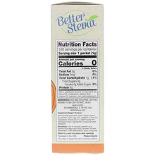 Better Stevia Sweetener Packets, Original, 100 Packets, by NOW Foods, image #2
