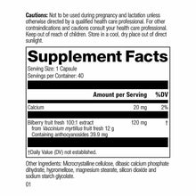 Bilberry Forte, by Standard Process, image #2