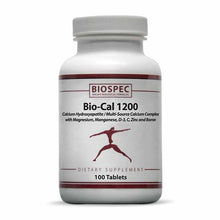 Bio-Cal 1200, 100 Tablets, by BioSpec