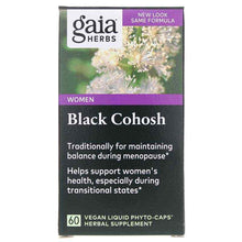 Black Cohosh, by Gaia Herbs
