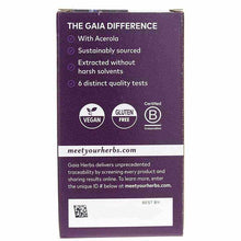 Black Elderberry, 60 Vegan Capsules, by Gaia Herbs, image #3