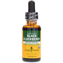 Black Elderberry Extract Organic, 1 Oz, by Herb Pharm