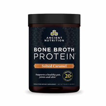 Bone Broth Protein Beef, Salted Caramel, by Ancient Nutrition