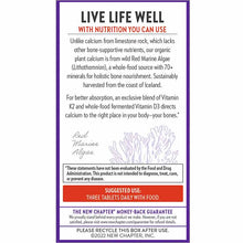 Bone Strength Take Care Slim Tabs, 30 Slim Tabs, by New Chapter, image #3