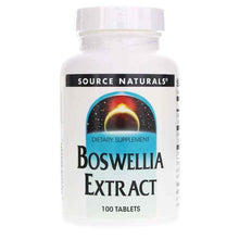 Boswellia Extract, 100 Tablets, by Source Naturals