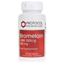 Bromelain 2400 GDU/g 500 Mg, by Protocol For Life Balance