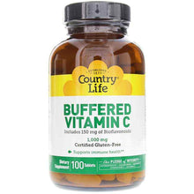 Buffered Vitamin C 1000 Mg, 100 Tablets, by Country Life