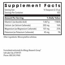 Buffered Vitamin C Powder, by Allergy Research Group, image #3