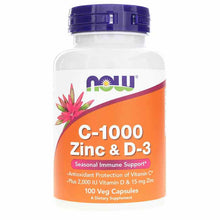 C-1000 Zinc & D-3, by NOW Foods