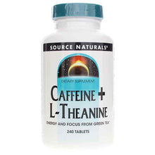 Caffeine + L-Theanine, by Source Naturals