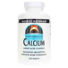 Calcium Amino Acid Complex, 250 Tablets, by Source Naturals