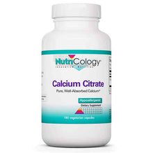 Calcium Citrate, by Nutricology