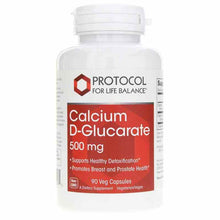 Calcium D-Glucarate 500 Mg, by Protocol For Life Balance