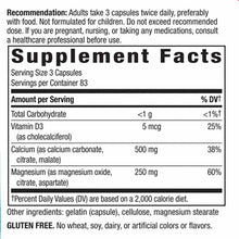 Calcium Mag & D Complex, 250 Capsules, by Natures Way, image #2