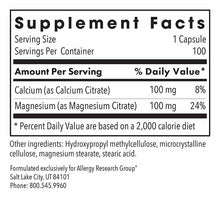 Calcium Magnesium Citrate, by Allergy Research Group, image #3