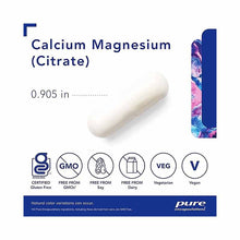 Calcium Magnesium (citrate), 180 Capsules, by Pure Encapsulations, image #3
