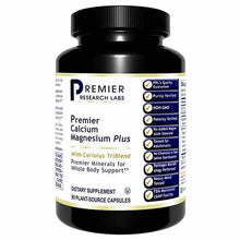 Calcium Magnesium Plus, 90 Veg Capsules, by Premier Research Labs